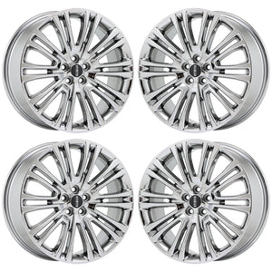 EXCHANGE 20" Lincoln MKX PVD Chrome Wheels Factory OEM Set 2016-2018  10075