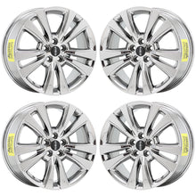 Load image into Gallery viewer, 18&quot; Lincoln MKX PVD Chrome wheels rims Factory OEM 2016 2017 2018 set 4 10071
