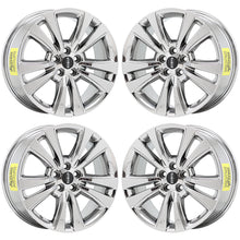Load image into Gallery viewer, 18&quot; Lincoln MKX Bright Chrome wheels rims Factory OEM 2016 2017 2018 set 4 10071
