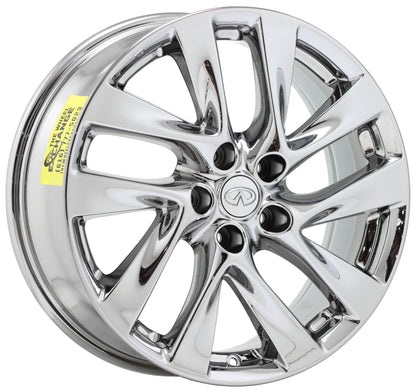 18" Infiniti QX60 JX35 Bright Chrome wheels rims Factory OEM set 73760 EXCHANGE