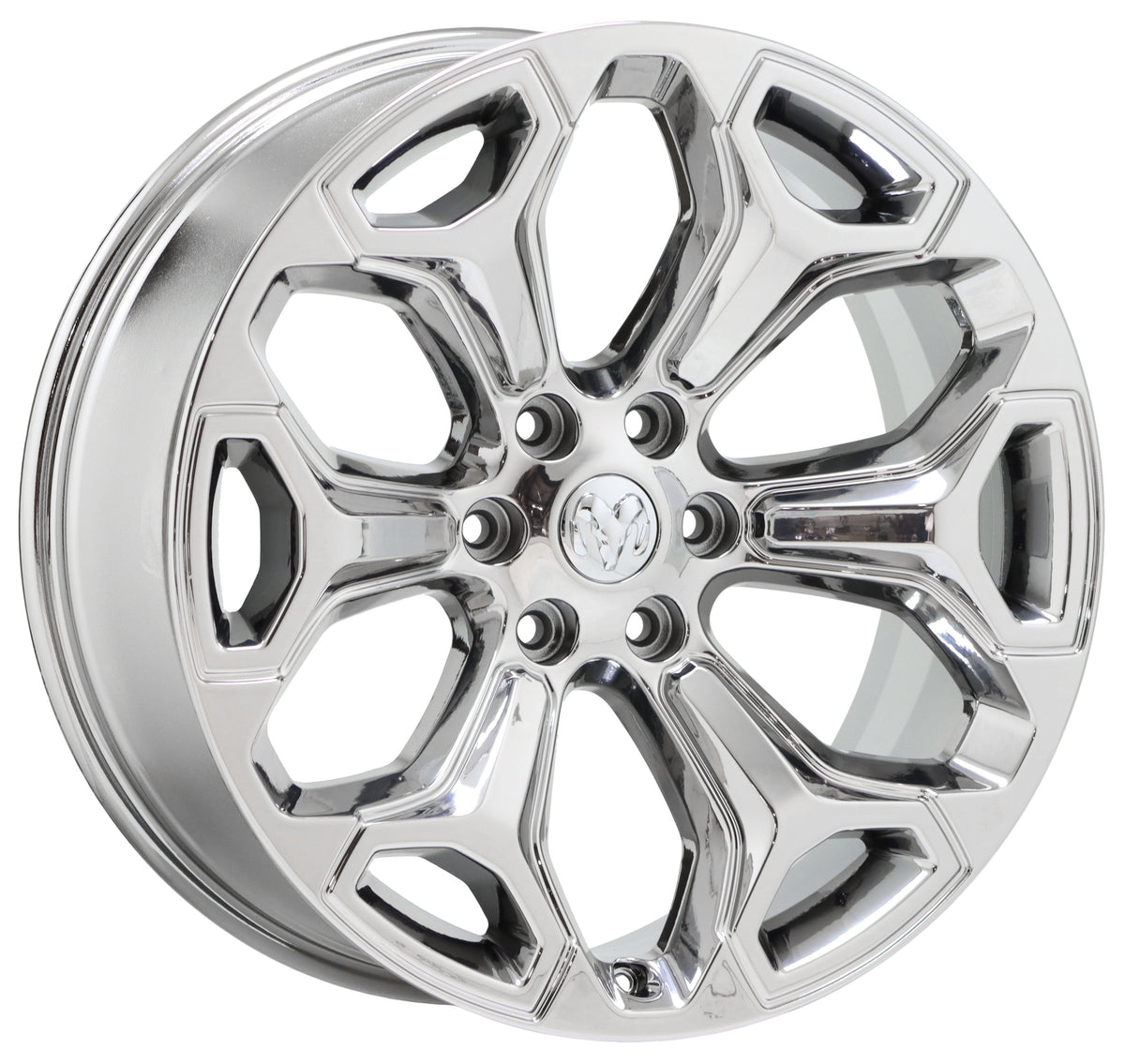 22" Dodge Ram 1500 Truck Bright Chrome wheels rims Factory OEM set 2685 2727