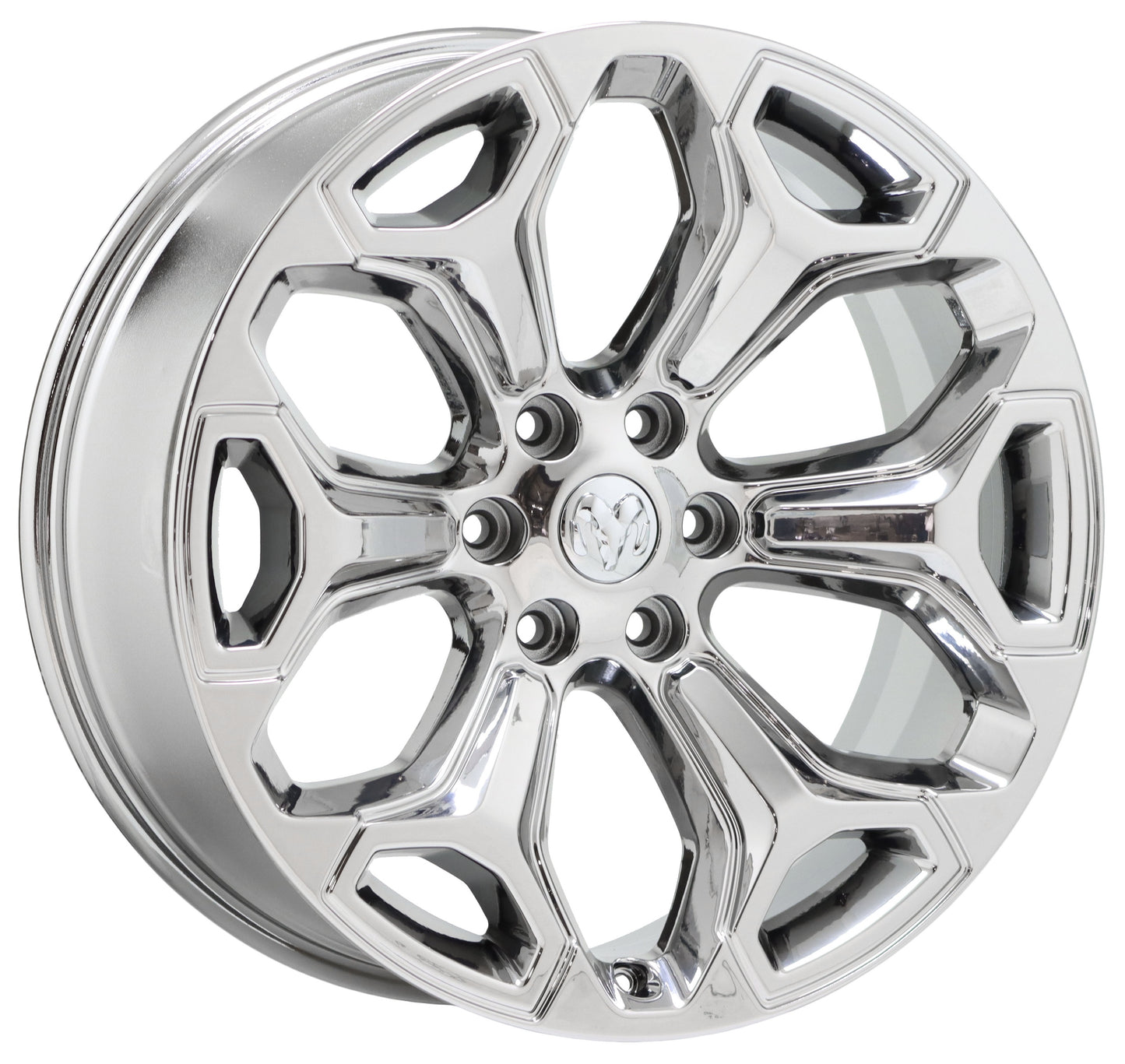 Refinished Ram 1500 Wheels Rims Dura Chrome 22 inch set 4 5yd62rnwab 2019-2024