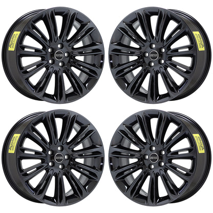 22" Land Range Rover Black Chrome wheels rims Factory set 72324 EXCHANGE