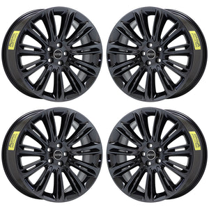 22" Land Range Rover Black Chrome wheels rims Factory set 72324 EXCHANGE