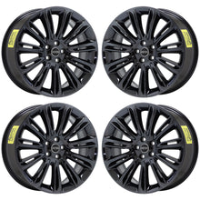 Load image into Gallery viewer, EXCHANGE 22&quot; Land Range Rover PVD Black Chrome wheels rims Factory set 72324
