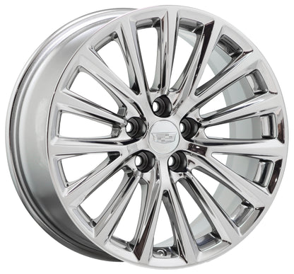 19" Cadillac CT5 CT6 Bright Chrome wheels rims Factory OEM set 4842 EXCHANGE