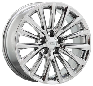 19" Cadillac CT5 CT6 Bright Chrome wheels rims Factory OEM set 4842 EXCHANGE