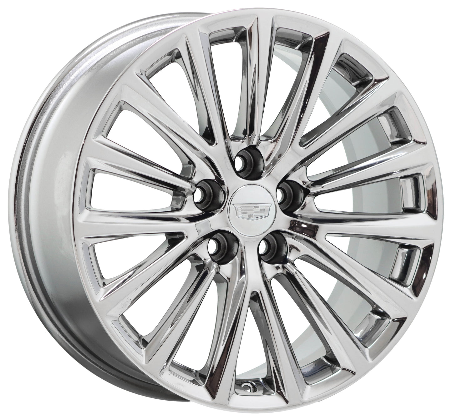 19" Cadillac CT5 CT6 Bright Chrome wheels rims Factory OEM 2020-2024 set 4842