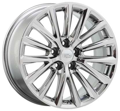 19" Cadillac CT5 CT6 Bright Chrome wheels rims Factory OEM 2020-2024 set 4842