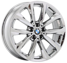 Load image into Gallery viewer, EXCHANGE 19&quot; BMW X3 X4 PVD Chrome wheels rims Factory OEM set 86351
