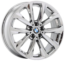Load image into Gallery viewer, 19&quot; BMW X3 X4 Bright Chrome wheels rims Factory OEM set 86351 EXCHANGE
