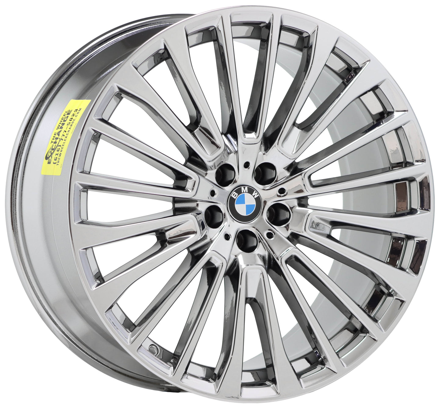22x9.5 22x10.5 BMW X7 M50i Bright Chrome wheels rims 86537 86542 EXCHANGE