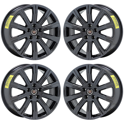 18x8" Cadillac ATS Sedan Black Chrome wheels rims Factory OEM set 4705