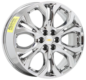 20" Chevrolet Traverse Enclave Chrome wheels rims Factory GM set 4 5851