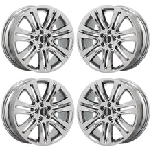 Load image into Gallery viewer, 18&quot; Lincoln MKZ Platinum PVD Chrome wheels rims Factory OEM set 4 3952
