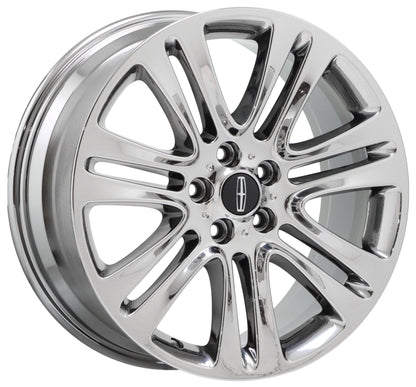 18" Lincoln MKZ Platinum Bright Chrome wheels rims Factory OEM set 4 3952