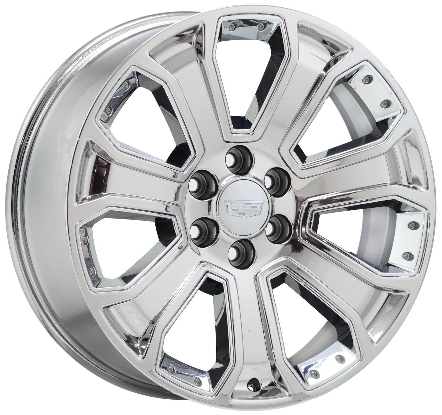 22" Escalade Silverado SIerra Bright Chrome wheels rims OEM CK162 5661 EXCHANGE