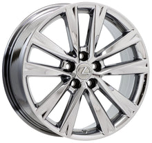Load image into Gallery viewer, 19&quot; Lexus RX350 RX450 F-Sport PVD Chrome wheel rim Factory OEM 74279 x1
