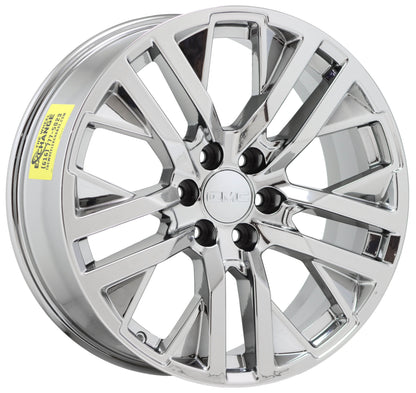 22" GMC Sierra 1500 Yukon Bright Chrome wheels rims Factory OEM 5903 EXCHANGE