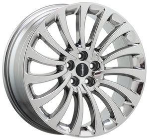 20" Lincoln Aviator PVD chrome wheels rims Factory OEM set 4 2020 2021 10189