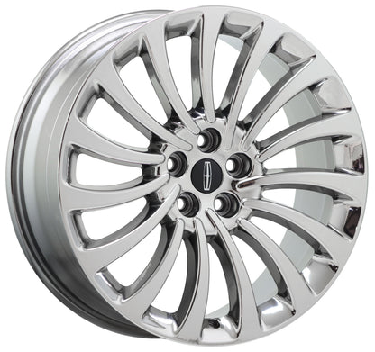 20" Lincoln Aviator Bright Chrome wheels rims Factory OEM set 2020-2024 10189