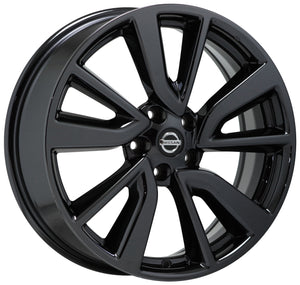 19" Nissan Rogue Sport Black Chrome wheels rims Factory OEM set 4 62748