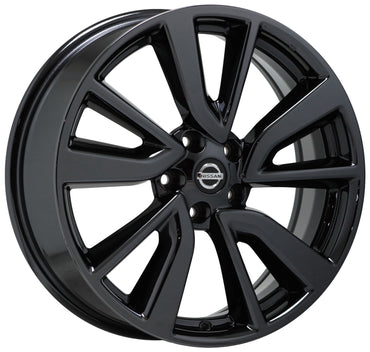 19" Nissan Rogue Sport Black Chrome wheels rims Factory OEM set 62748