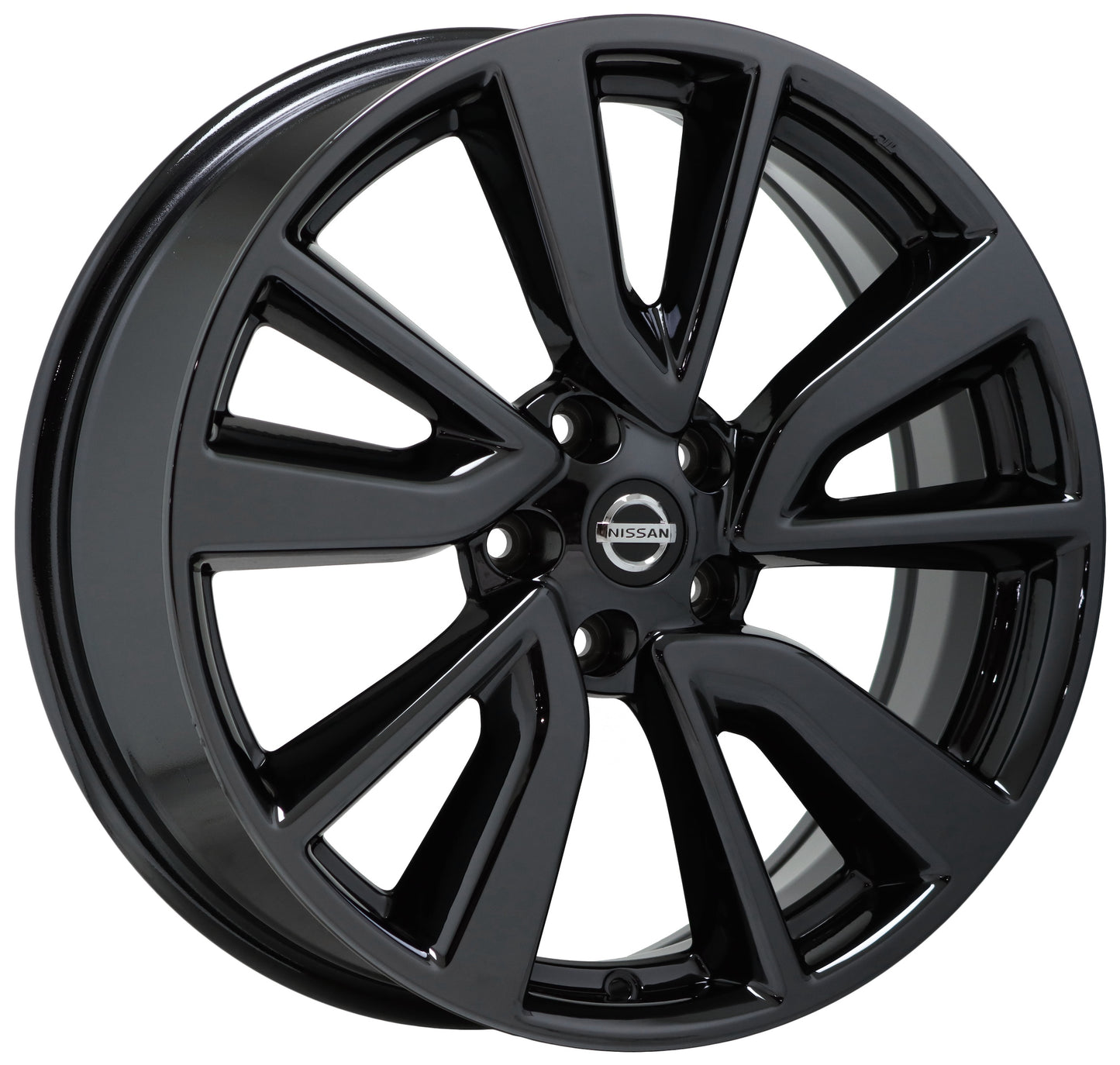 19" Nissan Rogue Sport Black Chrome wheels rims Factory OEM set 62748