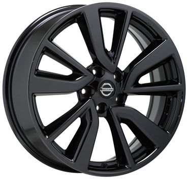 19" Nissan Rogue Sport Black Chrome wheels rims Factory OEM set 62748