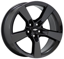 Load image into Gallery viewer, 20x8 20x9 Camaro SS Black Chrome wheels rims Factory OEM GM set 4 5443 5445
