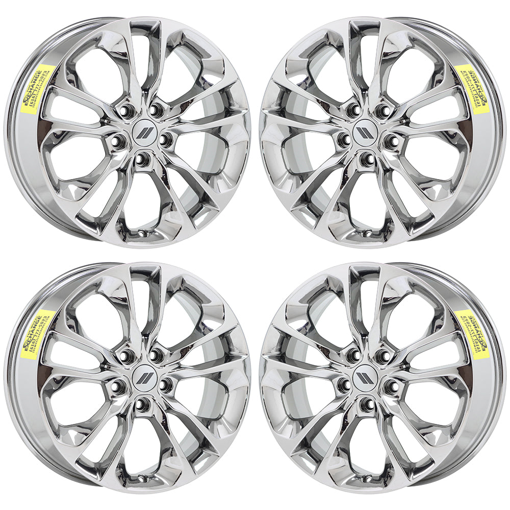 20" Dodge Durango RT Bright Chrome wheels rims Factory OEM 2019 2020 set 4 2659