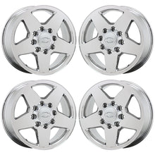 Load image into Gallery viewer, 20&quot; GM Silverado SIerra 2500 3500 PVD Chrome wheels rims Factory OEM set 4 5503
