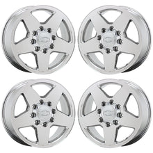 Load image into Gallery viewer, 20&quot; GM Silverado SIerra 2500 3500 PVD Chrome wheels rims Factory OEM set 4 5503
