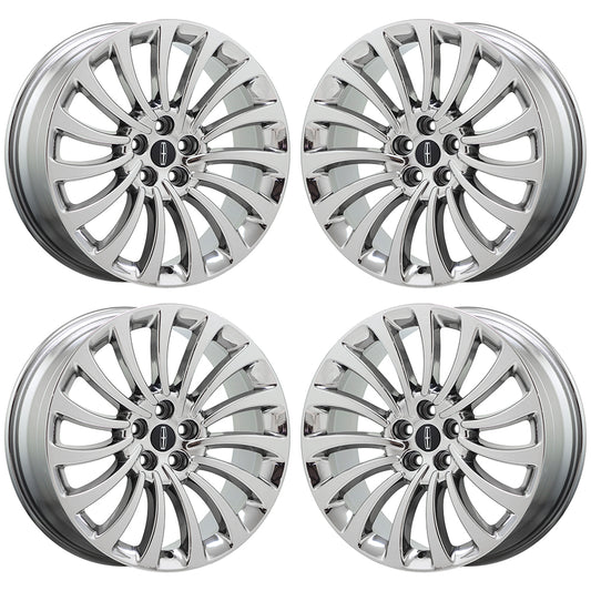 20" Lincoln Aviator Bright Chrome wheels rims Factory OEM 10189 EXCHANGE