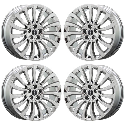 20" Lincoln Aviator Bright Chrome wheels rims Factory OEM 10189 EXCHANGE