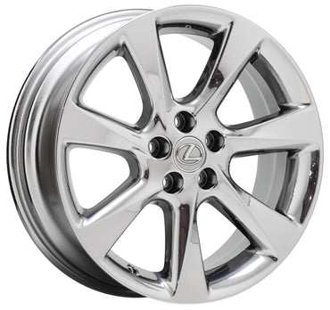 19" Lexus RX350 RX450H Bright Chrome wheels rims Factory OEM set 74252