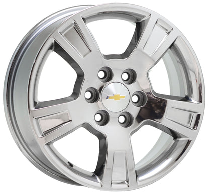 18" Chevrolet Traverse Bright Chrome wheels rims Factory OEM set 4 5280