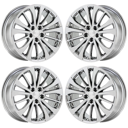 18" Buick Lacrosse Bright Chrome wheels rims Factory OEM 2017 2018 2019 set 4779