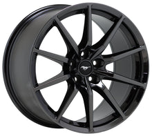 Load image into Gallery viewer, 19x10.5 19x11 Ford Mustang GT350 Black Chrome wheels rim Factory OEM 10053 10054
