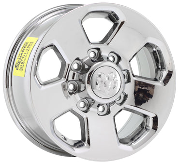 17" Dodge Ram 2500-3500 Truck Bright Chrome wheels rims Factory OEM set 2498