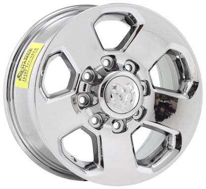 17" Dodge Ram 2500-3500 Truck Bright Chrome wheels Factory OEM 2498 EXCHANGE