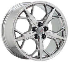 Load image into Gallery viewer, 19x8.5 20x11 Corvette C8 Bright Chrome wheels Factory OEM GM 14011 14012
