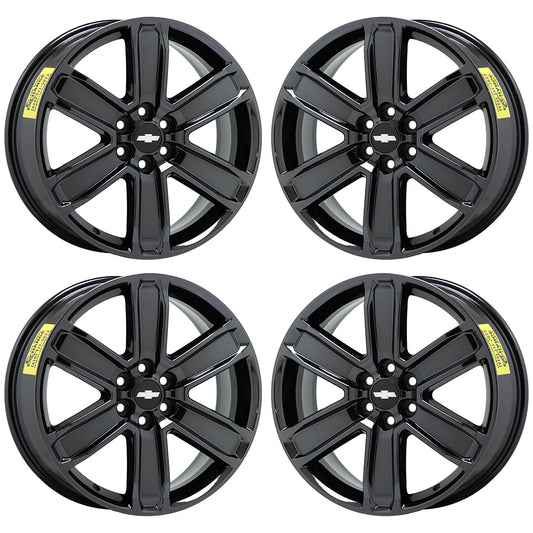 20" Chevrolet Blazer Black Chrome wheels rims 2019 2020 GM set 4800 5794