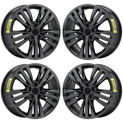 18" Infiniti QX60 Luxe Black Chrome wheels rims OEM 2016-2020 set 4 73782