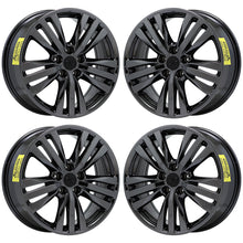 Load image into Gallery viewer, EXCHANGE 18&quot; Infiniti QX60 Luxe PVD Black Chrome wheels rims OEM set 4 73782
