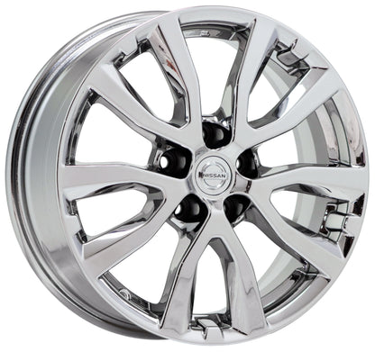17" Nissan Rogue Bright Chrome wheels rims Factory OEM set 4 62746 EXCHANGE