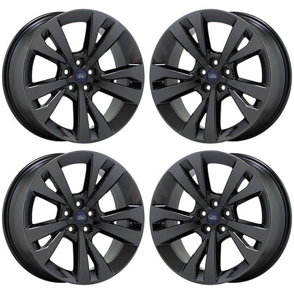 20" Ford Explorer Black Chrome wheels rims Factory OEM set 10267 EXCHANGE