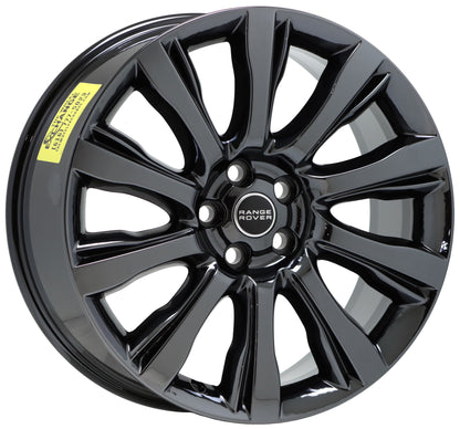 21" Range Rover Black Chrome wheels rims Factory OEM set 72246 EXCHANGE