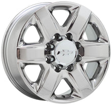 Load image into Gallery viewer, 20&quot; Chevrolet Silverado 2500 3500 Bright Chrome wheels rims OEM 5962 EXCHANGE
