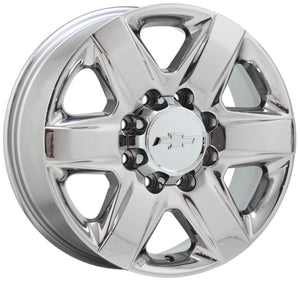 EXHANGE 20" Chevrolet Silverado 2500 3500 PVD Chrome wheels Factory OEM set 5962